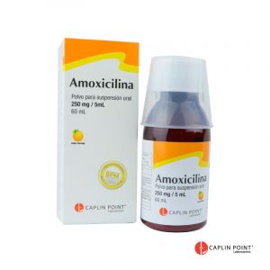 Amoxicilina 250 mg /5ml Suspensión Oral 60ml