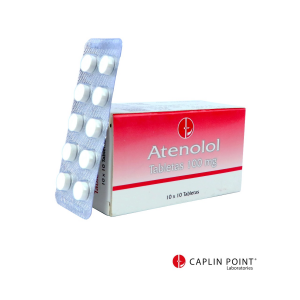 Atenolol 100 mg Tabletas Caja x 100