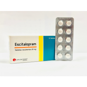 ESCITALOPRAM TAB. 20MG CJA X 10