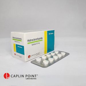 Hidroclorotiazida 50 mg Tabletas Caja x100