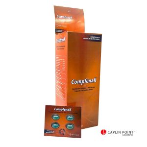 COMPFENAK (DICLOFENAC POTASICO + NEUROTROPAS GEL CAPS)
