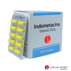 Indometacina 25 mg Capsula Caja x100