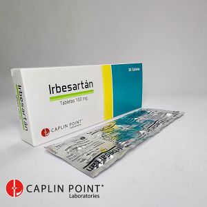 Irbesartan Tabletas USP  150 mg Caja x30