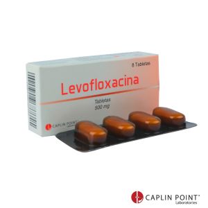 Levofloxacina Tabletas  500mg (Tableta Recubierta) Caja x8