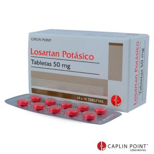 Losartan Potásico  50mg Tabletas Caja x100
