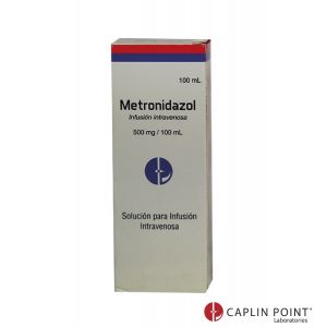 Metronidazol BP 0.5% Solución para Infusión Intravenosa (500MG/100ML) Frasco 100ml 