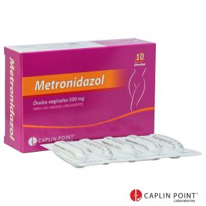 Metronidazol Ovulos Vaginales 500mg Caja x10