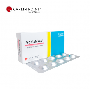 MONTELUKAST Caplin point 10 mg Caja 10 Tableta Recubierta