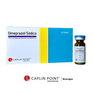 Omeprazol Sodico 40mg Polvo Para Solucion Inyectable