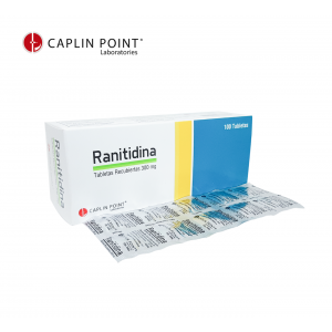 Ranitidina Tableta Recubiertas con Película BP 300mg Caja x100