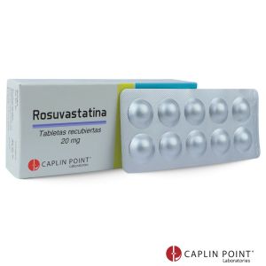 Rosuvastatina Tabletas Recubiertas 20mg Caja x30
