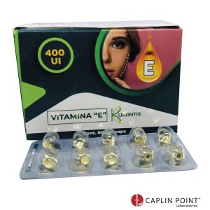 Vitamina E 400 UI Caplin Point Vitamina 400UI Caja x 60